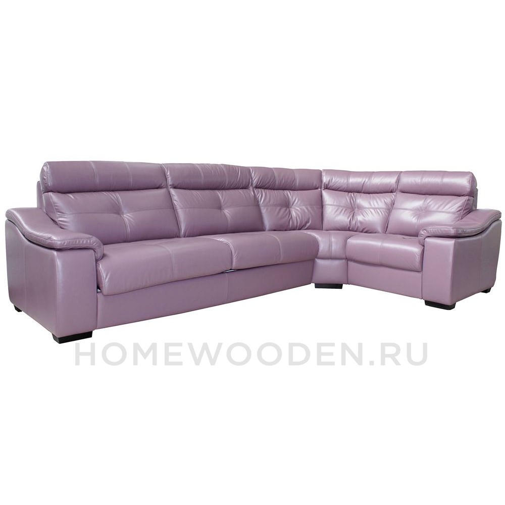 Диван угловой кожаный Мирано