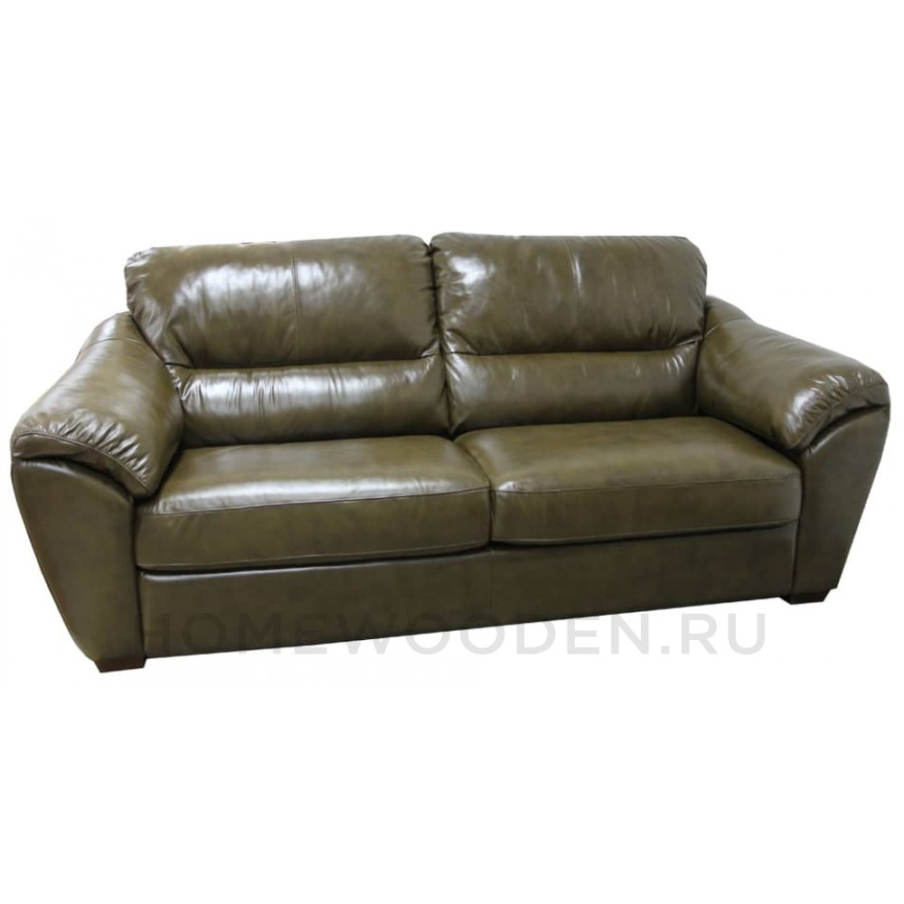 Кожаный диван Ламбаль