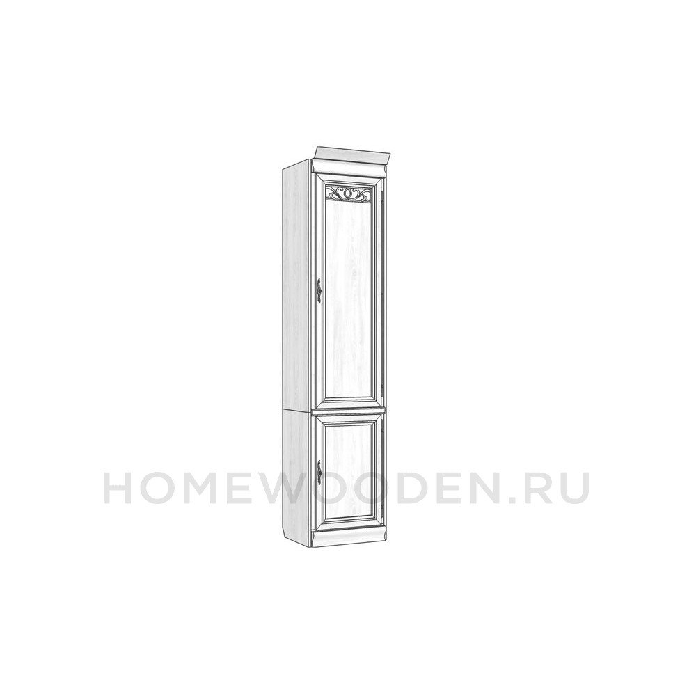 Шкаф комбинированный Оскар ММ-218-121