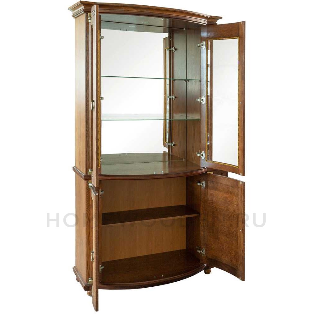 Шкаф комбинированный 2д Валенсия Д Классик П3.0591.0.02 (566.15)