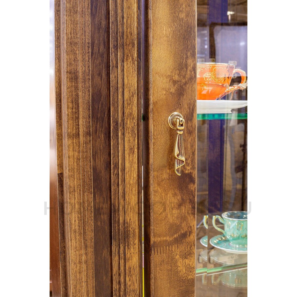 Шкаф с витриной Ривьера ГМ-5801