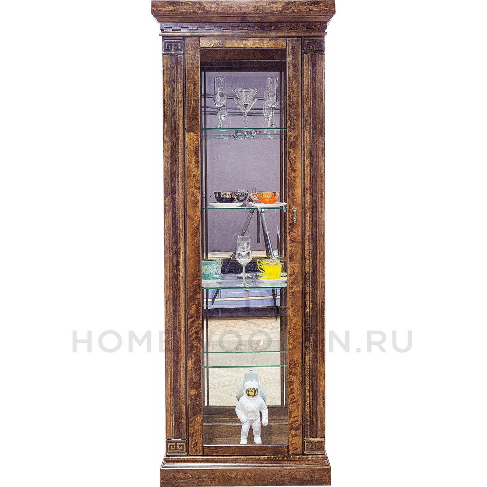 Шкаф с витриной Ривьера ГМ-5801