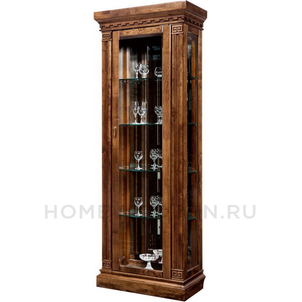 Шкаф с витриной Ривьера ГМ-5801