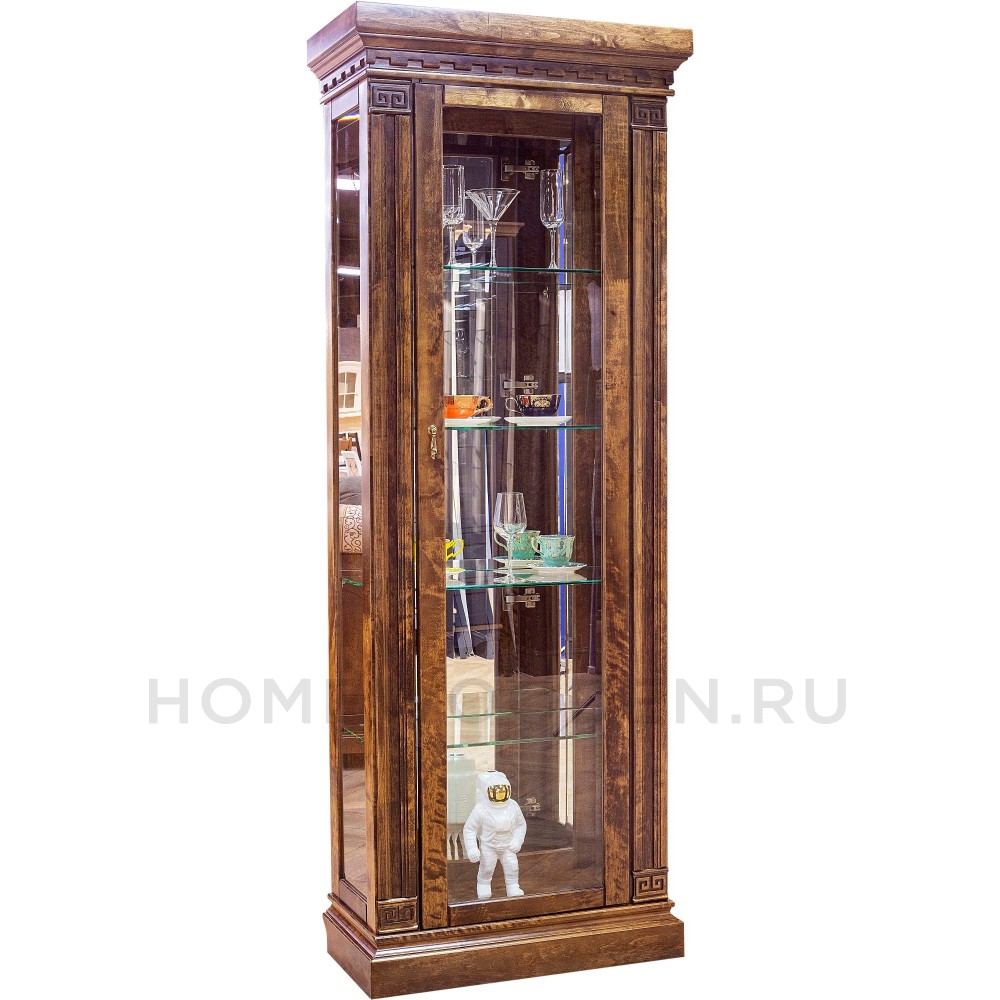 Шкаф с витриной Ривьера ГМ-5801