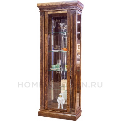 Шкаф с витриной Ривьера ГМ-5801