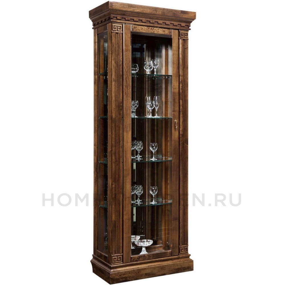 Шкаф с витриной Ривьера ГМ-5801