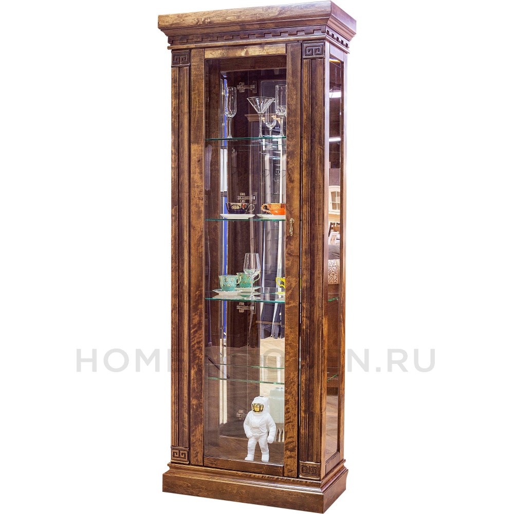 Шкаф с витриной Ривьера ГМ-5801