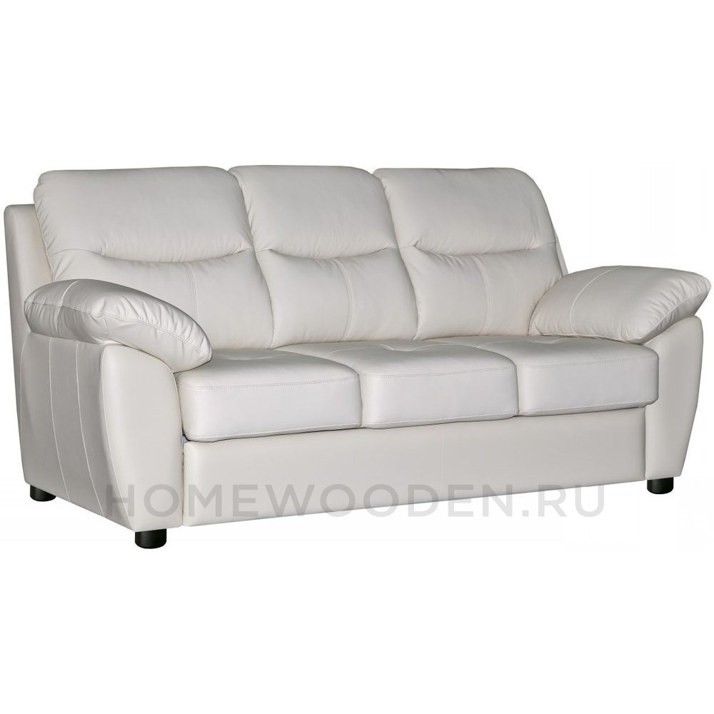 Кожаный Диван Плаза 3М