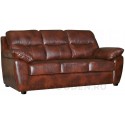 Кожаный Диван Плаза 3М