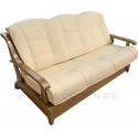 Кожаный диван кровать Партнер 3Р