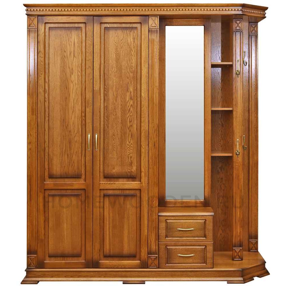 Шкаф комбинированный для прихожей Верди Классик П3.0487.3.01 (П433.01)