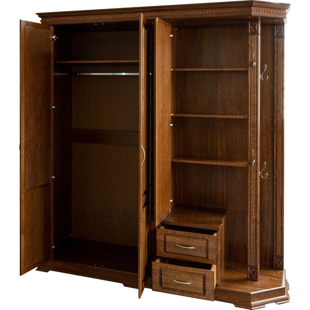 Шкаф комбинированный для прихожей Верди Классик П3.0487.3.01 (П433.01)