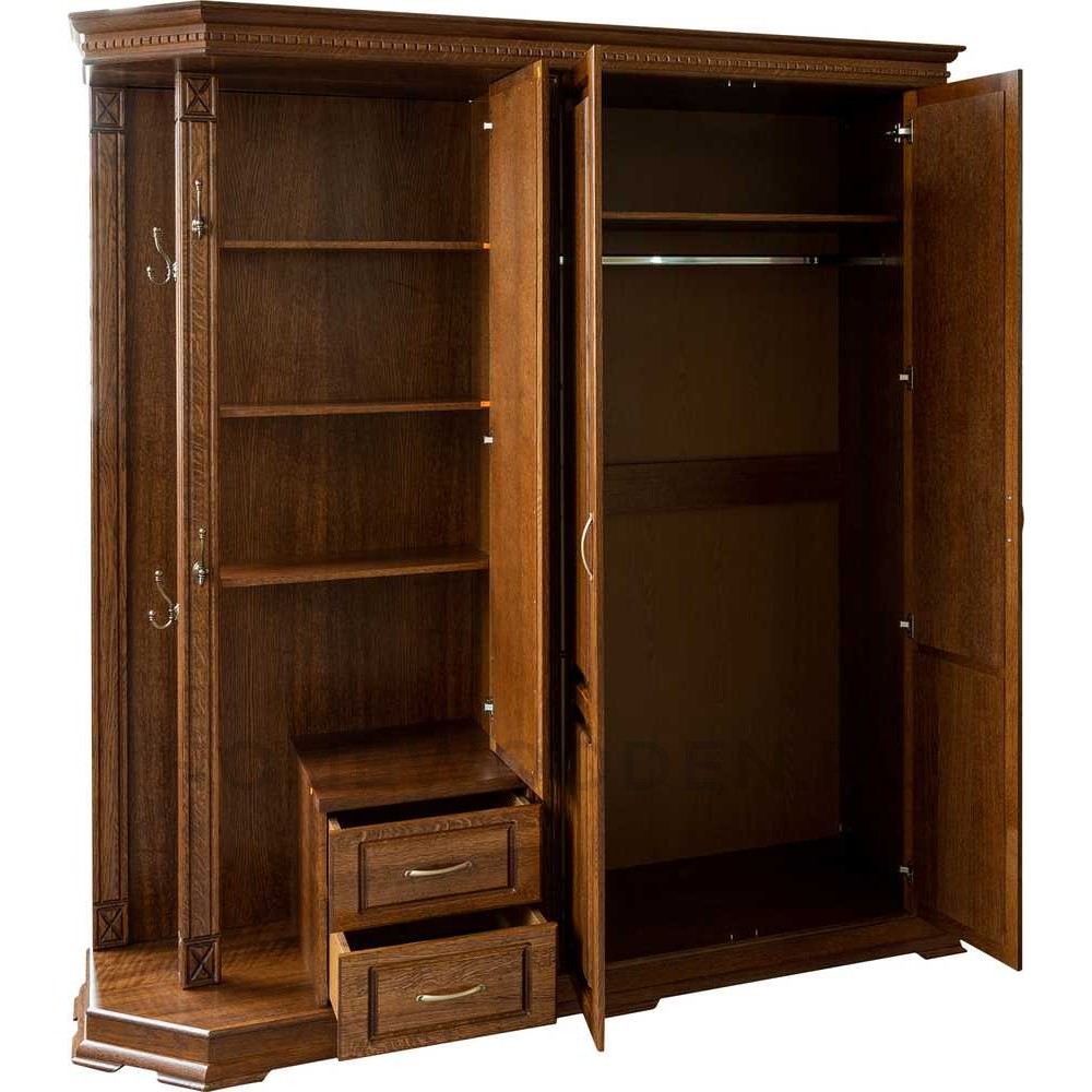 Шкаф комбинированный для прихожей Верди Классик П3.0487.3.01 (П433.01)