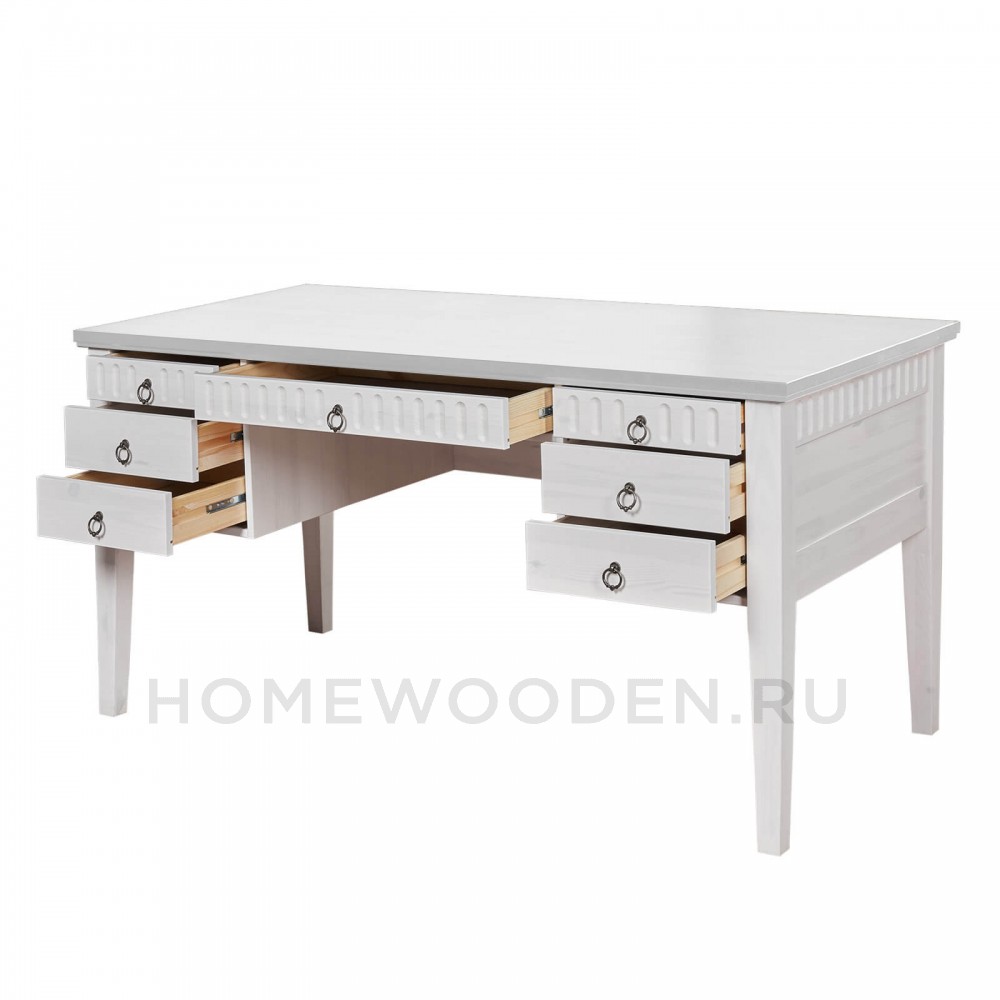 Стол письменный Хельсинки 07 из массива сосны