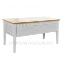 Стол письменный Хельсинки 07 из массива сосны