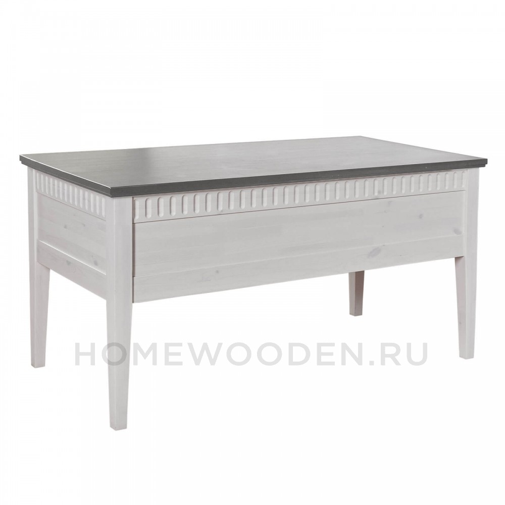 Стол письменный Хельсинки 07 из массива сосны