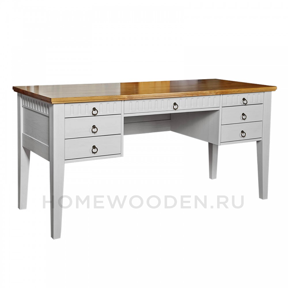 Стол письменный Хельсинки 07 из массива сосны