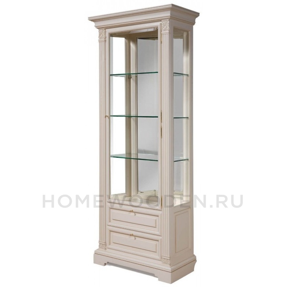 Шкаф с витриной Престиж ГМ 5906Е