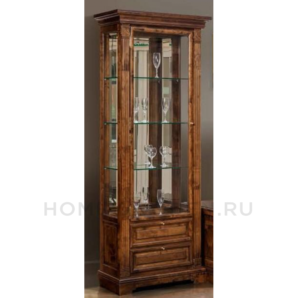 Шкаф с витриной Престиж ГМ 5906Е