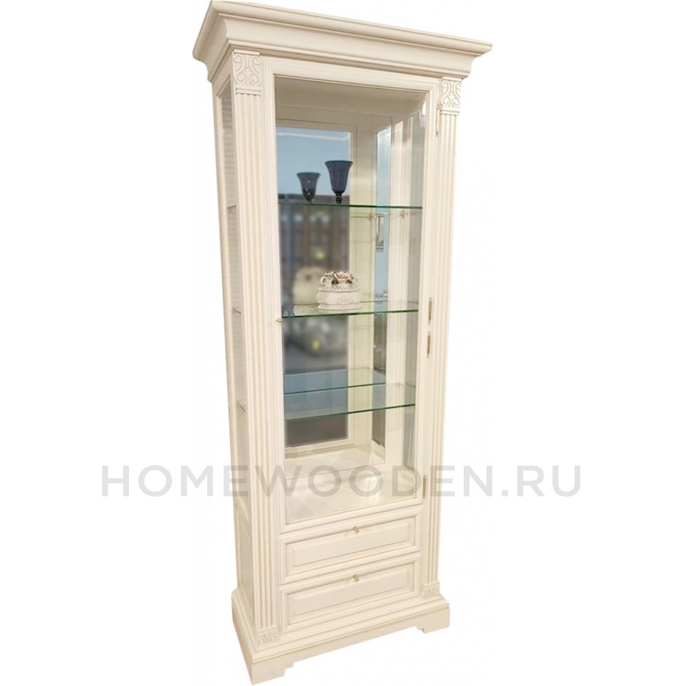 Шкаф с витриной Престиж ГМ 5906Е