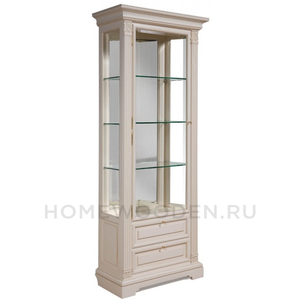 Шкаф с витриной Престиж ГМ 5906Е