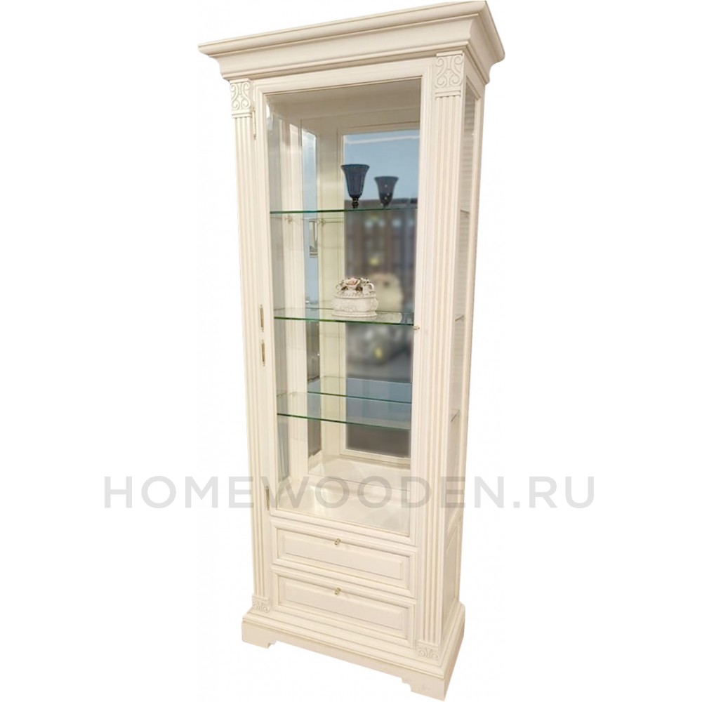 Шкаф с витриной Престиж ГМ 5906Е