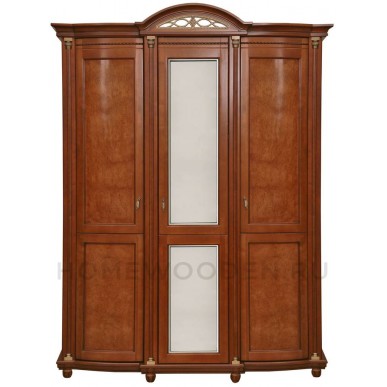 Шкаф для одежды 3д Валенсия Классик П3.0589.1.10 (П254.10)