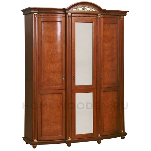 Шкаф для одежды 3д Валенсия Классик П3.0589.1.10 (П254.10)