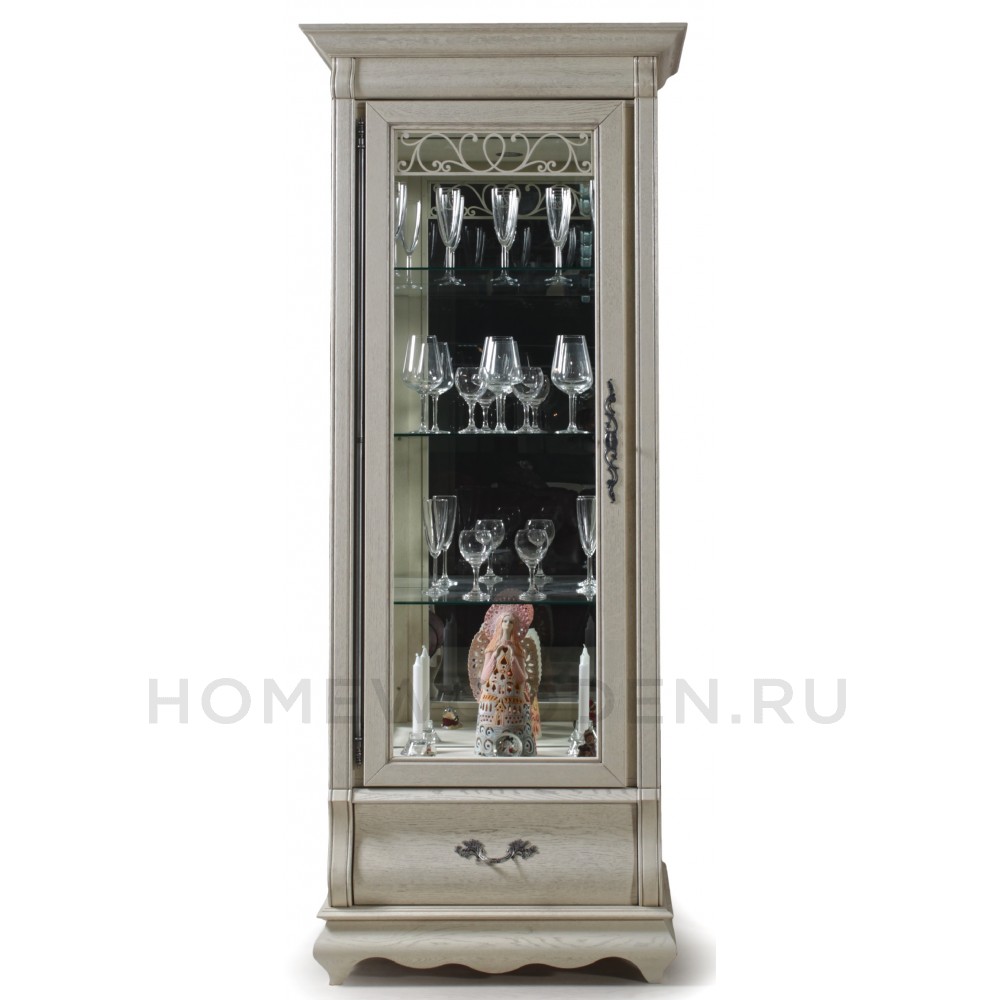 Шкаф с витриной Оскар ММ-210-01