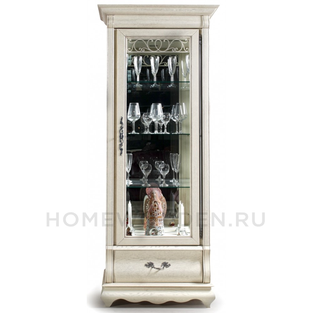 Шкаф с витриной Оскар ММ-210-01