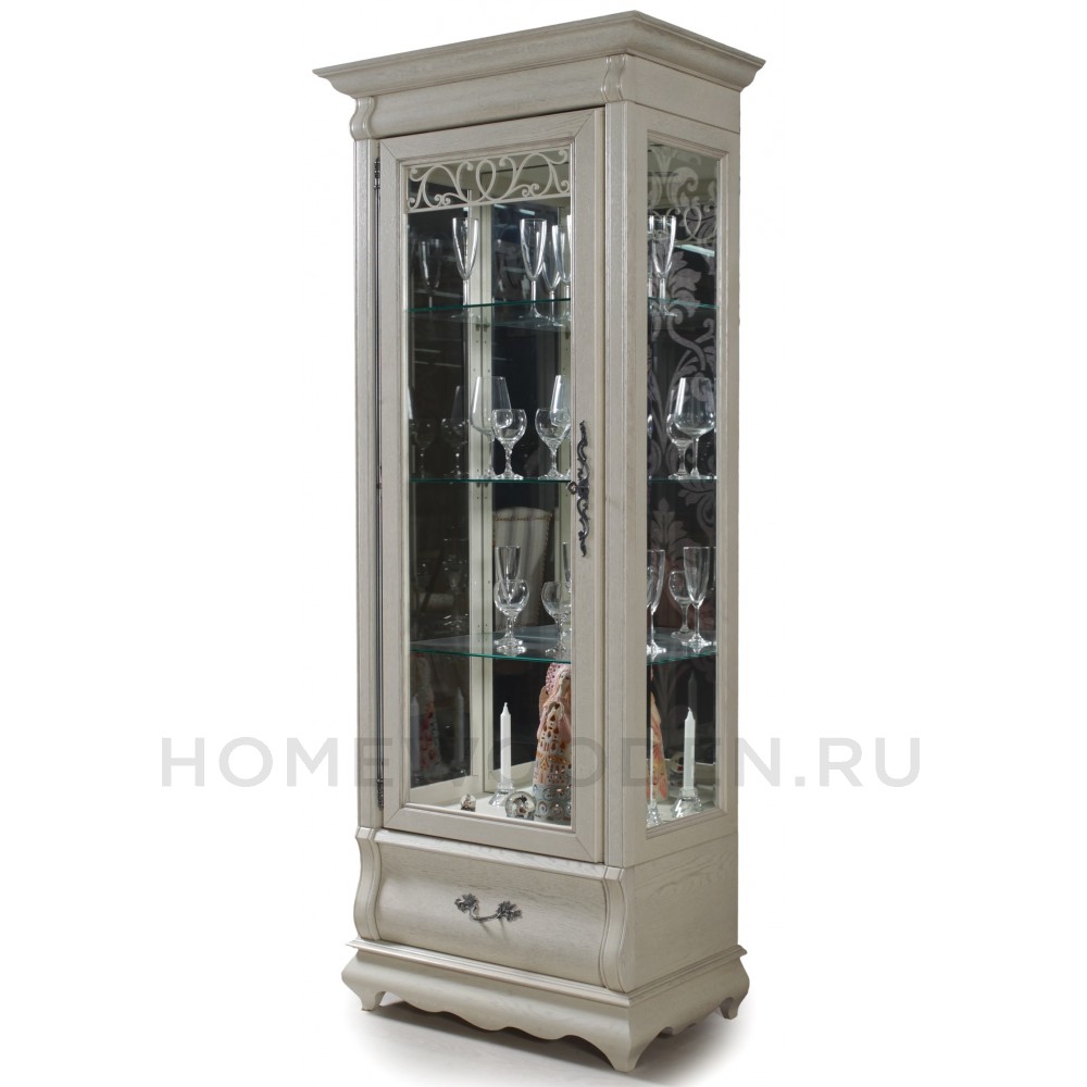 Шкаф с витриной Оскар ММ-210-01