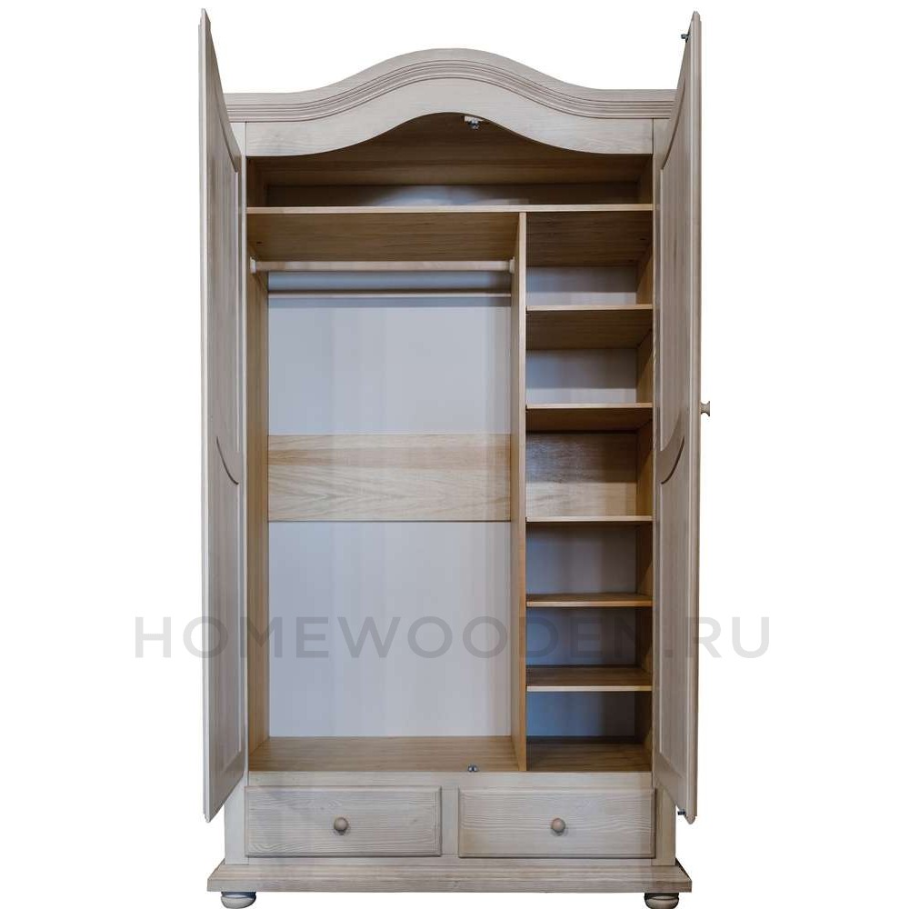 Шкаф для одежды 2д Лотос БМ2.701.1.43(2190)