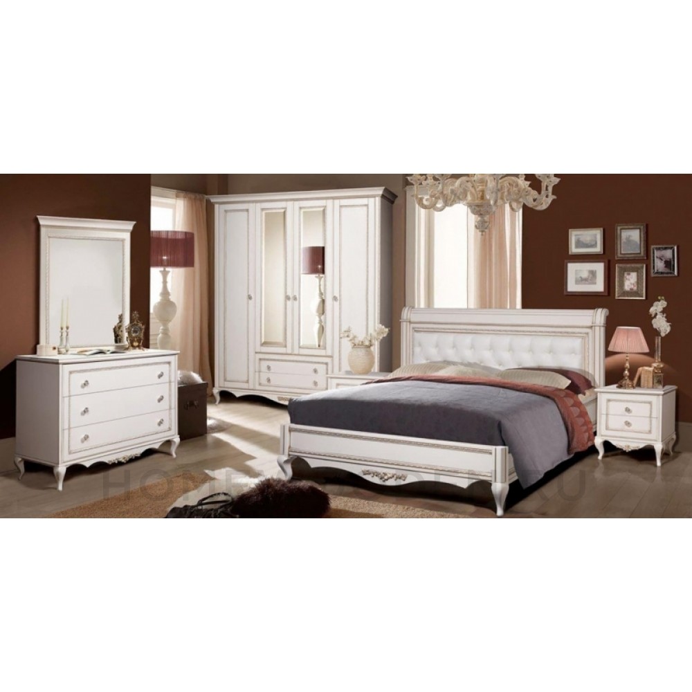 Шкаф 4-дверный Неаполь Т-454Д