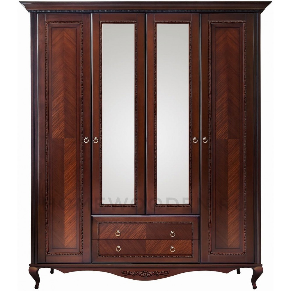 Шкаф 4-дверный Неаполь Т-454Д