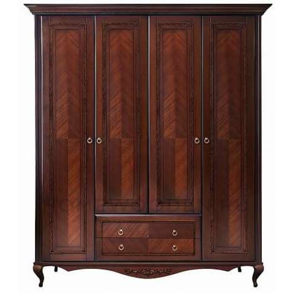 Шкаф 4-дверный Неаполь Т-454Д