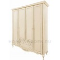 Шкаф 4-дверный Неаполь Т-454Д