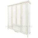 Шкаф 4-дверный Неаполь Т-454Д