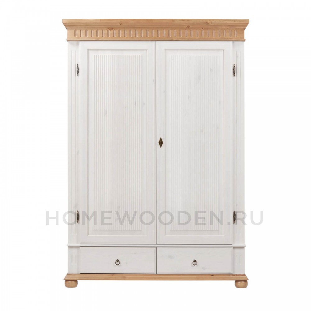 Шкаф "Хельсинки" 2 из массива сосны