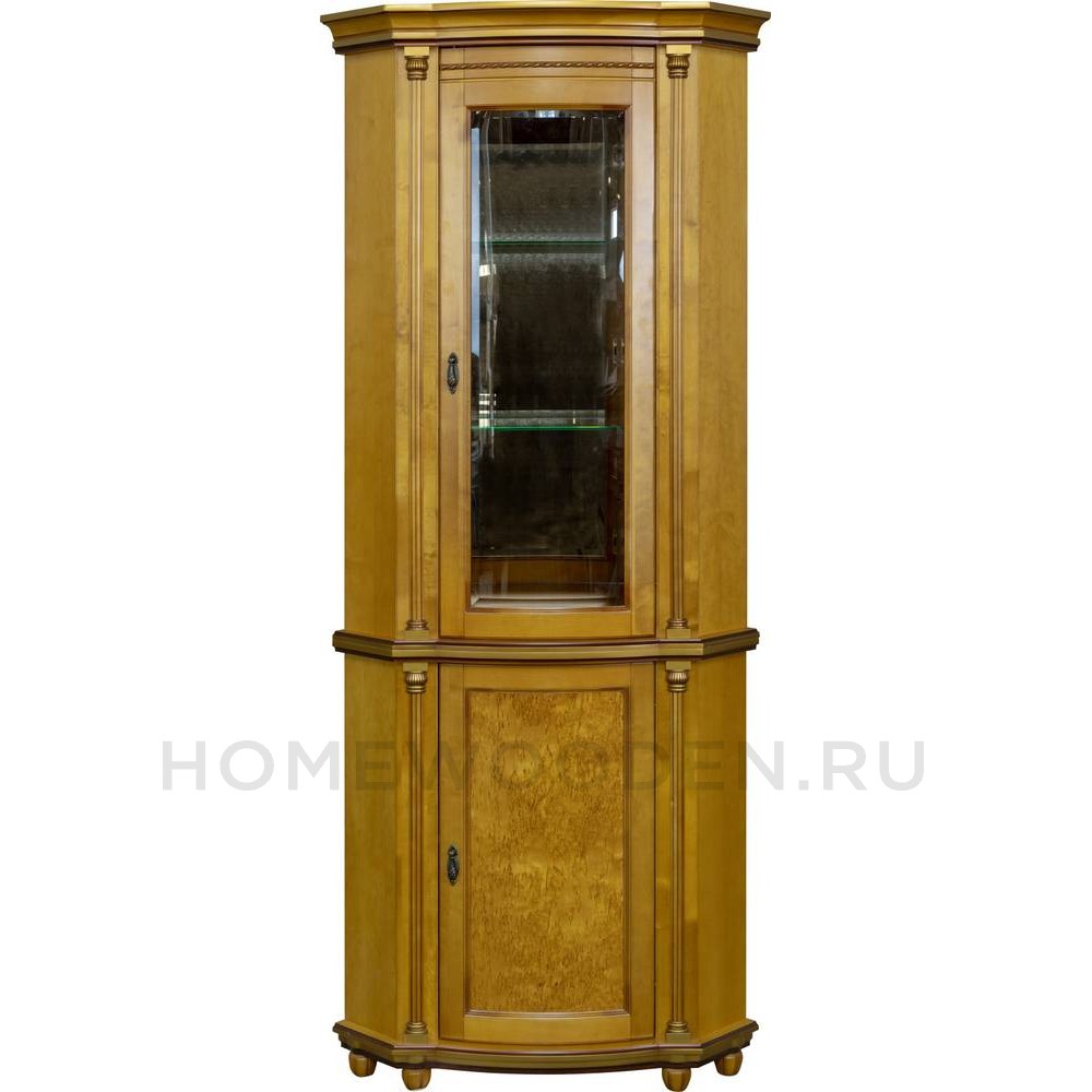 Шкаф комбинированный угловой Валенсия Классик П3.0589.0.04 (П244.13)