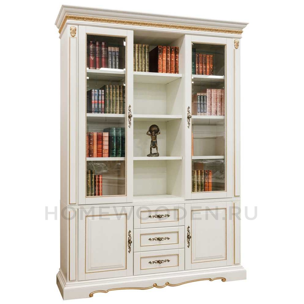 Шкаф комбинированный Милана 3/2 П4.265.2.12 (396.12)