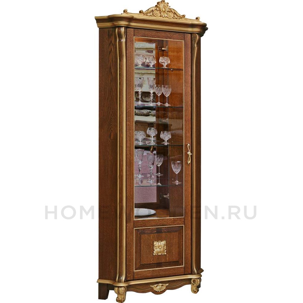 Шкаф с витриной Алези Люкс П1.349.0.13 (П350.13л)