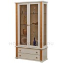 Шкаф с витриной Тунис П6.343.0.20 (П343.20Ш)