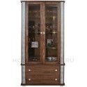 Шкаф с витриной Тунис П6.343.0.20 (П343.20Ш)