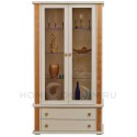 Шкаф с витриной Тунис П6.343.0.20 (П343.20Ш)