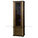 Шкаф с витриной Тунис П6.343.0.19 (П343.19Ш)