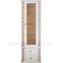 Шкаф с витриной Тунис П6.343.0.19 (П343.19Ш)