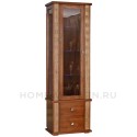 Шкаф с витриной Тунис П6.343.0.19 (П343.19Ш)