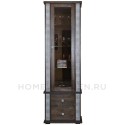 Шкаф с витриной Тунис П6.343.0.19 (П343.19Ш)