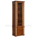 Шкаф с витриной Тунис П6.343.0.19 (П343.19Ш)