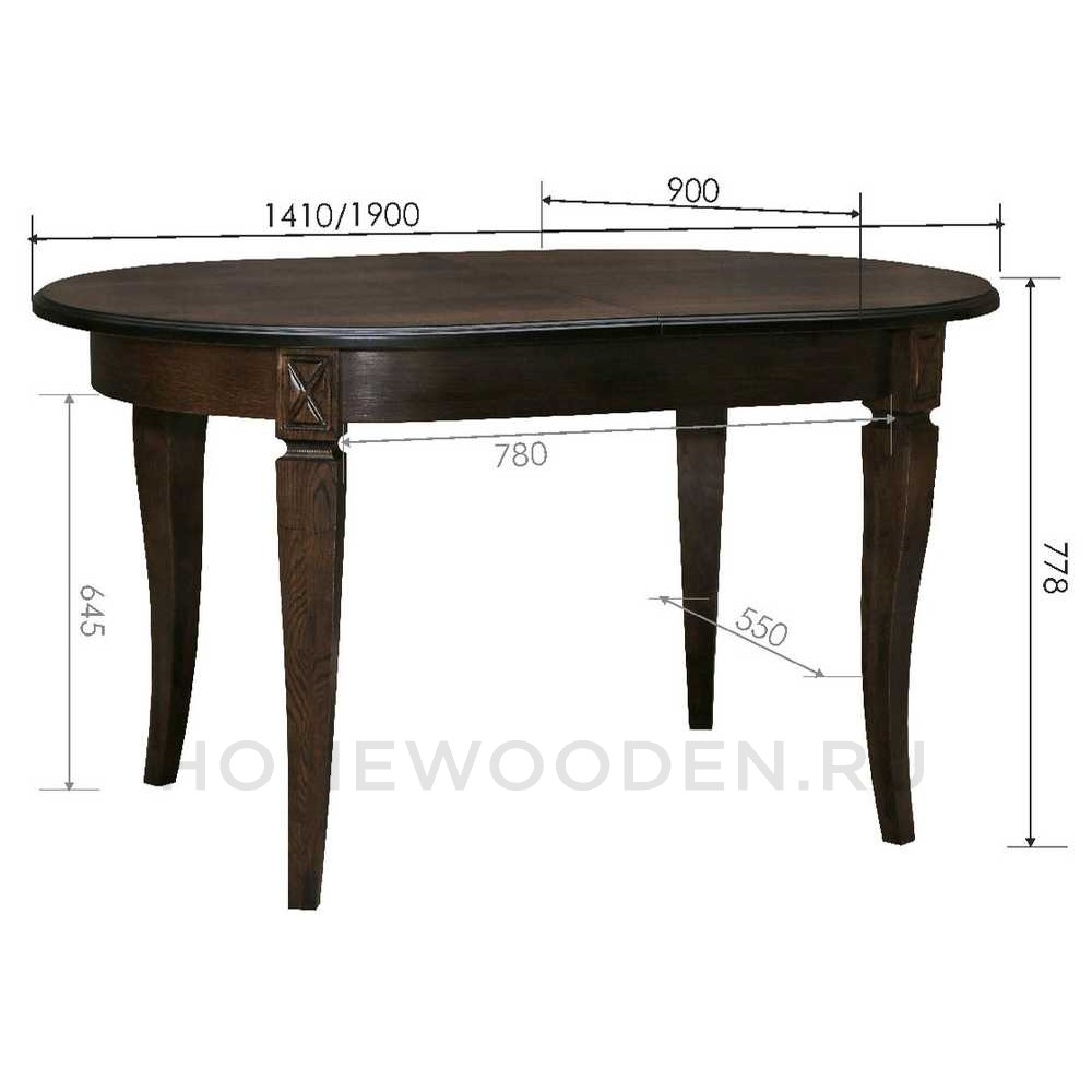 Стол Верди П4.487.4.02 (313.07)